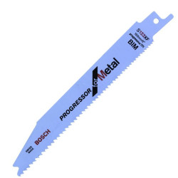 5 lames métal S123XF en 150 mm BOSCH