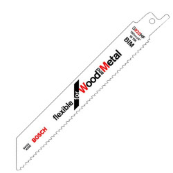 5 lames bois métal S922HF en 150 mm BOSCH