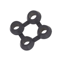 Attache pour caillebotis caoutchouc