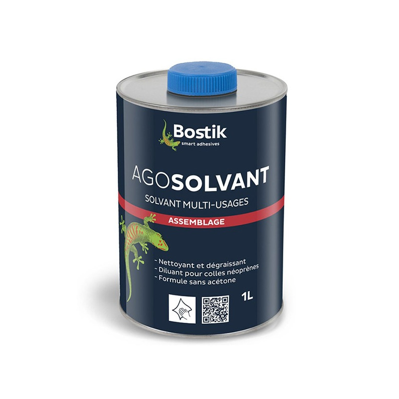 Bostik Agosolvant diluant néoprène et dégraissant
