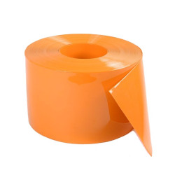 Lanière orange PVC porte souple standard