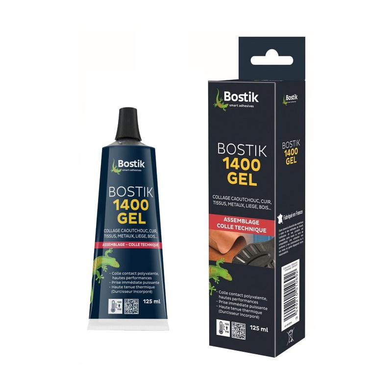 Bostik Colle 1400 GEL néoprène polyvalente en tube