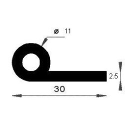 Profils caoutchouc 236