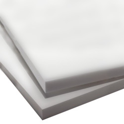 Feuille en mousse de polyéthylène blanche