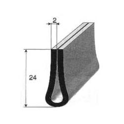 Profilé 130C compact forme U