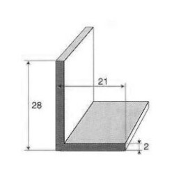 Profilé 103 compact forme L