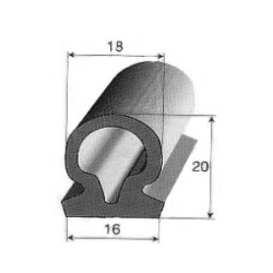 Profil adhésif type 286