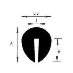 Profils caoutchouc 324