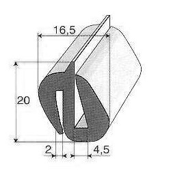 Profils caoutchouc 310