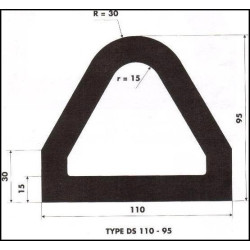 Défense de quai 110x95