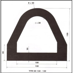 Défense de quai 150x130