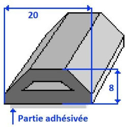 Profils adhésivé AC20