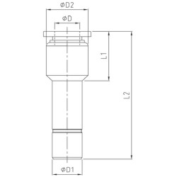 Réduction raccord autobloquant
