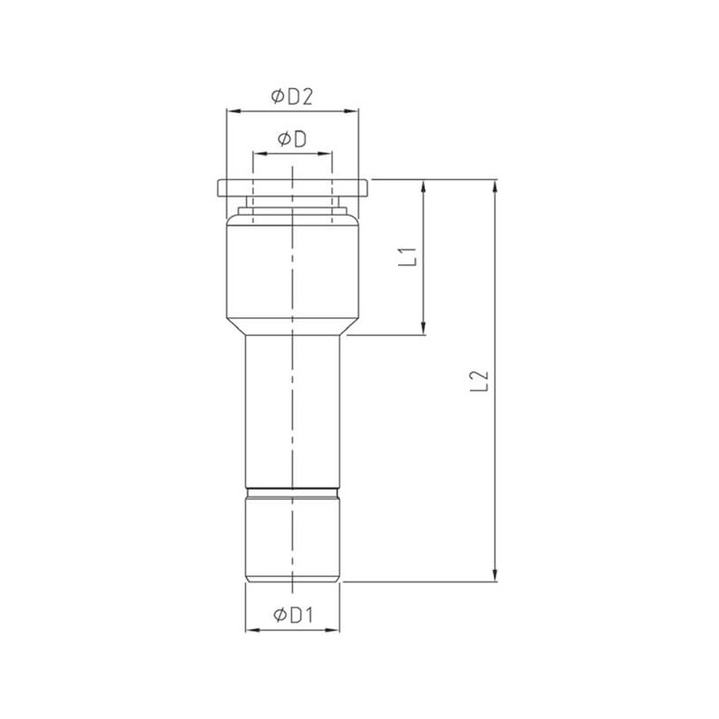 Réduction raccord autobloquant