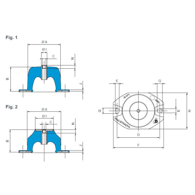 Support élastique Paulstradyn®
