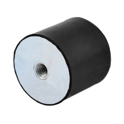 Support ou butée cylindrique fixation 2 taraudages