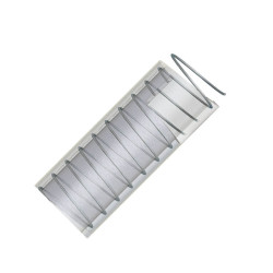 Tuyau PVC à spire acier