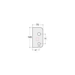 Protection de serrure type 1 CF