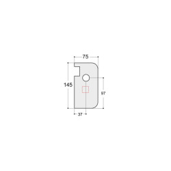 Protection de serrure type 3 CF