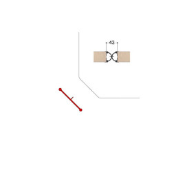 Joint anti-pince doigts porte 40 CF