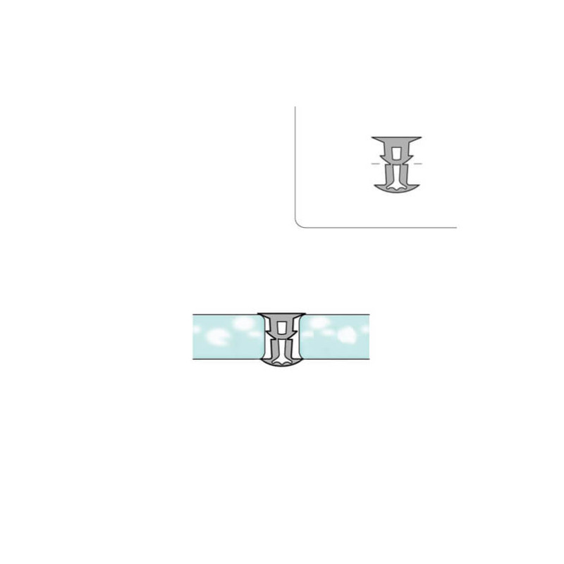 Queue de sapin silicone 5/8