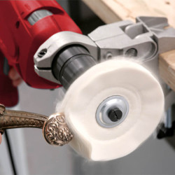 Disque toile à lustrer