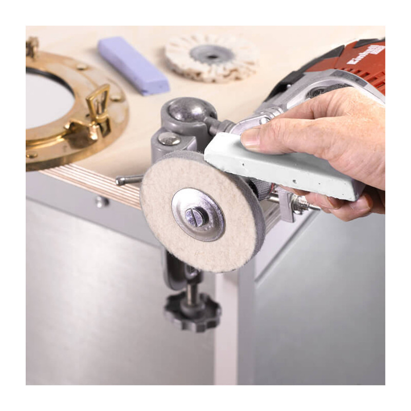 Disque feutre à lustrer