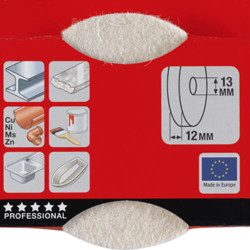 Disque feutre à lustrer