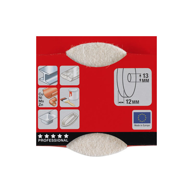 Disque feutre à lustrer