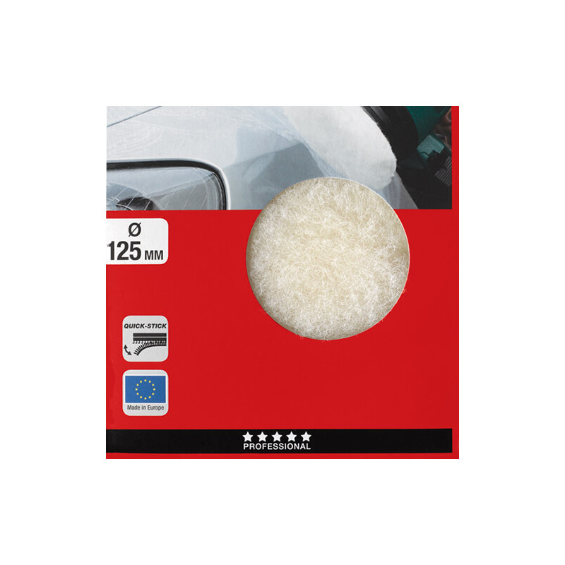 Bonnet de polissage laine agneau auto-agrippant