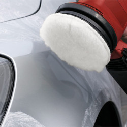 Bonnet de polissage laine agneau auto-agrippant