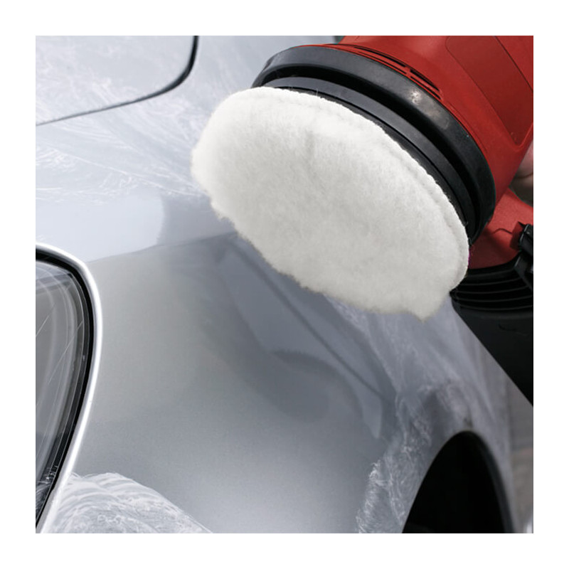 Bonnet de polissage laine agneau auto-agrippant