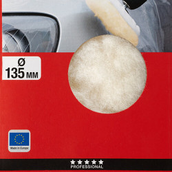 Bonnet de polissage laine agneau support normal