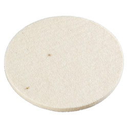 Disque feutre 125 mm à lustrer auto-agrippant
