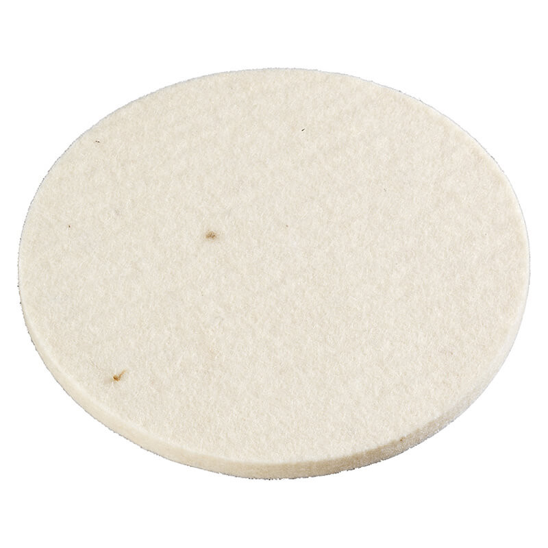 Disque feutre 125 mm à lustrer auto-agrippant