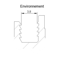 Joint à lèvre mono-matière JP13