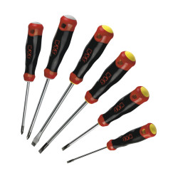 Coffret 6 tournevis SAM outillage S1 fente et Phillips®