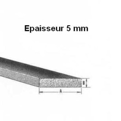 Bande caoutchouc EPDM spongieux 5 mm