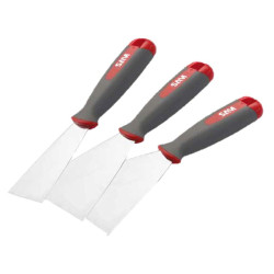 Jeu 3 spatules de peintre Sam Outillage
