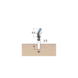Joint à lèvre caoutchouc LC5 PR FV