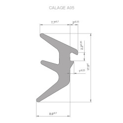Joint de calage type A