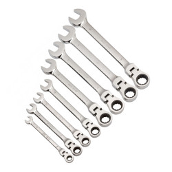 Clé mixte mixtes à cliquet articulées SAM 50-CT