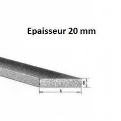 Bande caoutchouc EPDM spongieux 20 mm