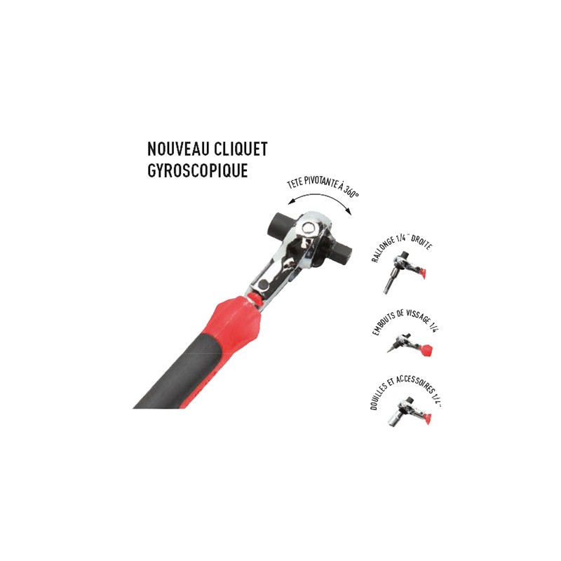 Coffret douilles + pointes tournevis Sam Outillage 73-R40