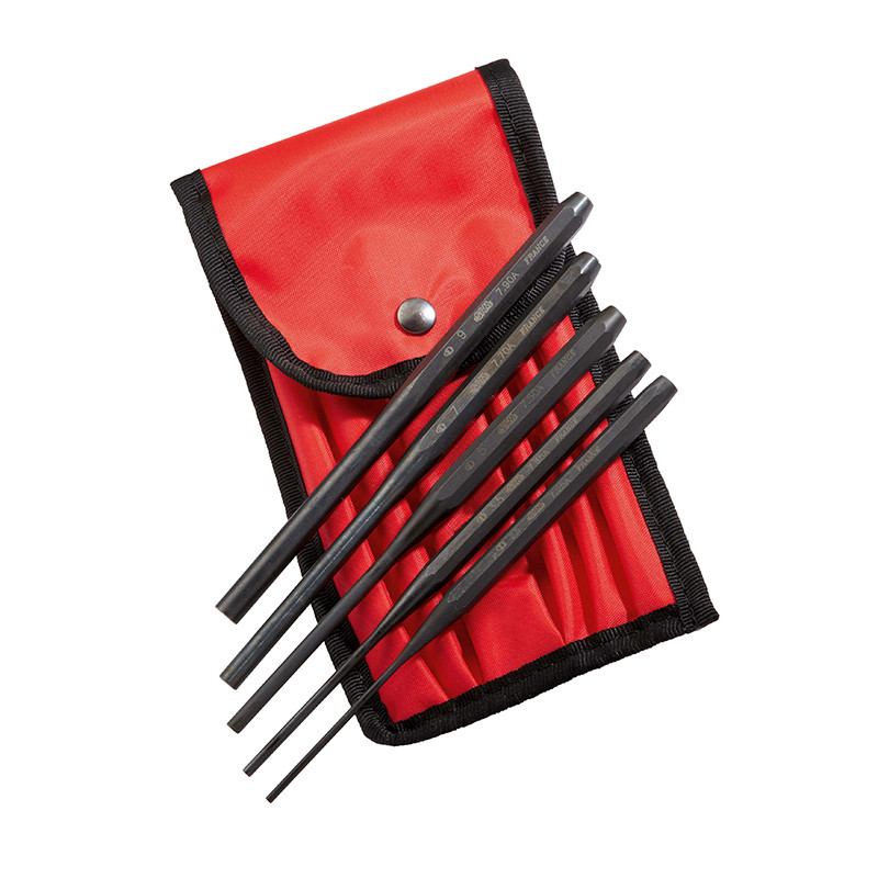 Jeu 5 chasse-goupilles Sam Outillage 7-TR5A