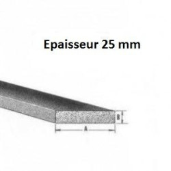 Bande caoutchouc EPDM spongieux 25 mm