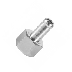 Jonction à taraudage cylindrique femelle laiton