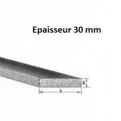 Bande caoutchouc EPDM spongieux 30 mm