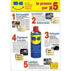 Dégrippant multifonctions WD-40 avec flexible 600 ml