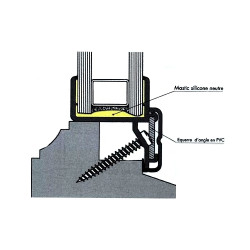 Profilé pour doubles-vitrages 20 mm